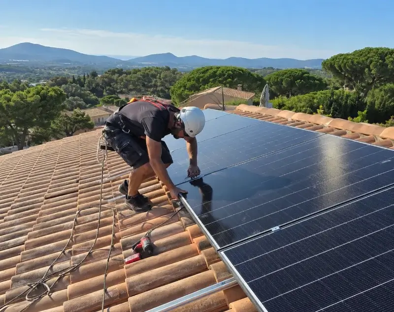 Installateur panneaux solaires Soumont — pose photovoltaïque sur toiture